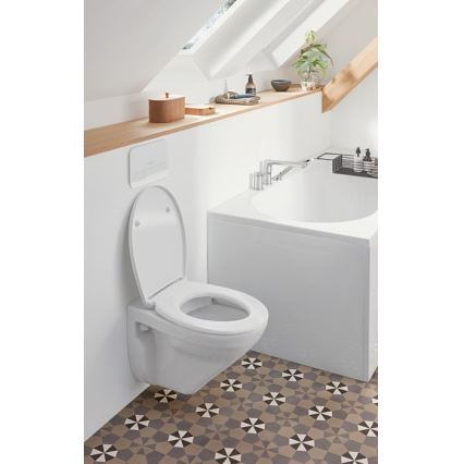 Villeroy & Boch 922400RE - splachovacie tlačidlo VICONNECT, lesklé biele