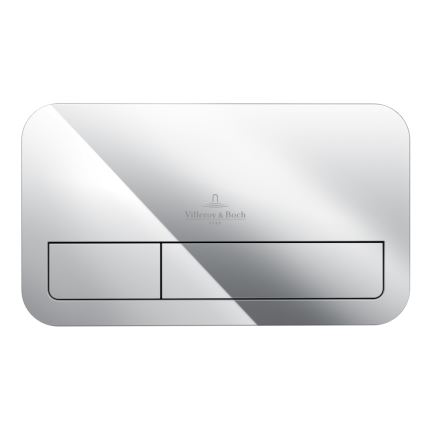 Villeroy & Boch 92249061 - Splachovacie tlačidlo VICONNECT lesklý chróm