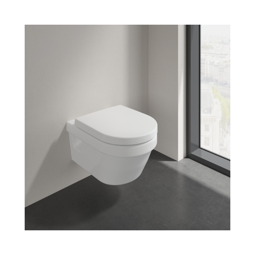 Villeroy & Boch 98M9C101 - WC sedadlo SoftClose ARCHITECTURA biela