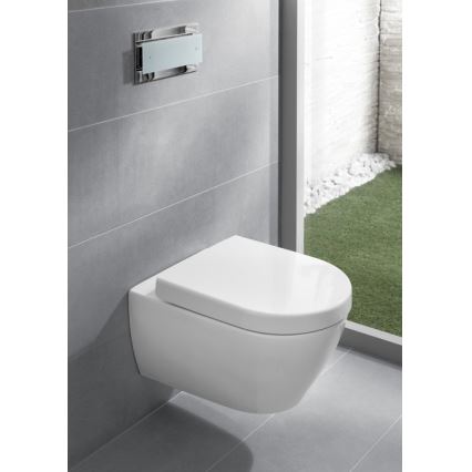 Villeroy & Boch 9M68S101 - WC sedátko SoftClose SUBWAY 2.0 biele
