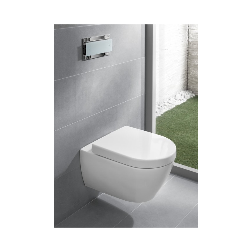 Villeroy & Boch 9M68S101 - WC sedátko SoftClose SUBWAY 2.0 biele