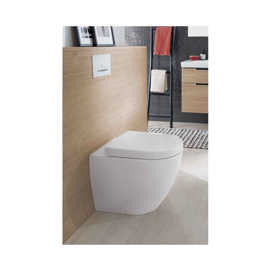 Villeroy & Boch 9M68S101 - WC sedátko SoftClose SUBWAY 2.0 biele