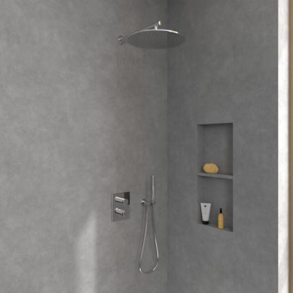 Villeroy & Boch TVD00065300061 - Termostatická sprchová batéria pre podomietkovú inštaláciu lesklý chróm
