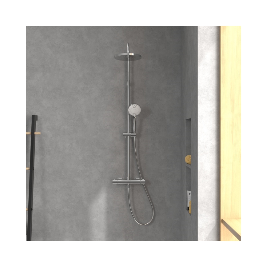 Villeroy & Boch TVS10900200061 - Sprchová súprava s batériou UNIVERSAL, lesklý chróm