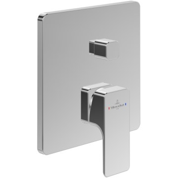 Villeroy & Boch TVS11200300061 - Vaňová/sprchová batéria SUBWAY 3.0 lesklý chróm