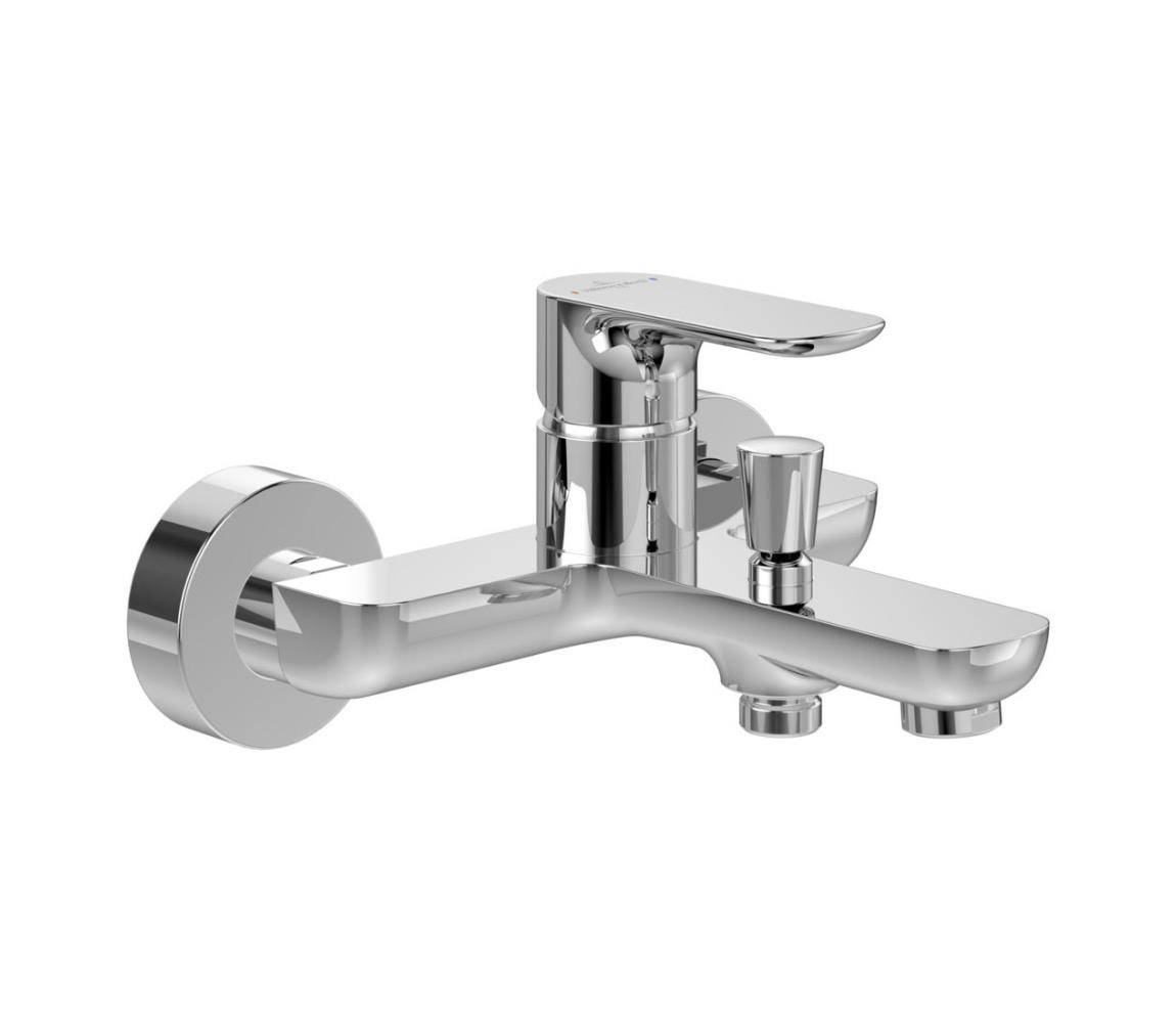 Villeroy & Boch TVT10400100061 - Vaňová batéria O.NOVO lesklý chróm TVT10400100061