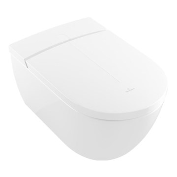 Villeroy & Boch V0E100R1 - Závesný bidet so sedátkom SoftClose VICLEAN keramika/biela +diaľkové ovládanie