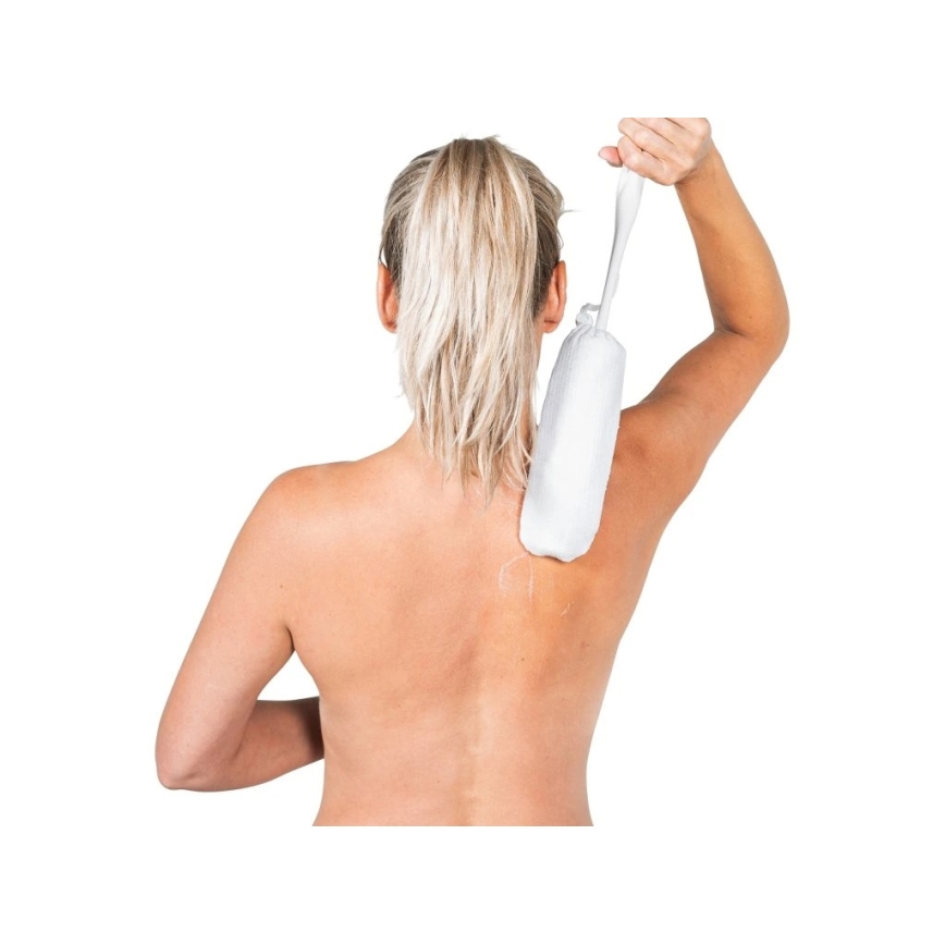 Vitility - Umývacia hubka s rukoväťou, biela