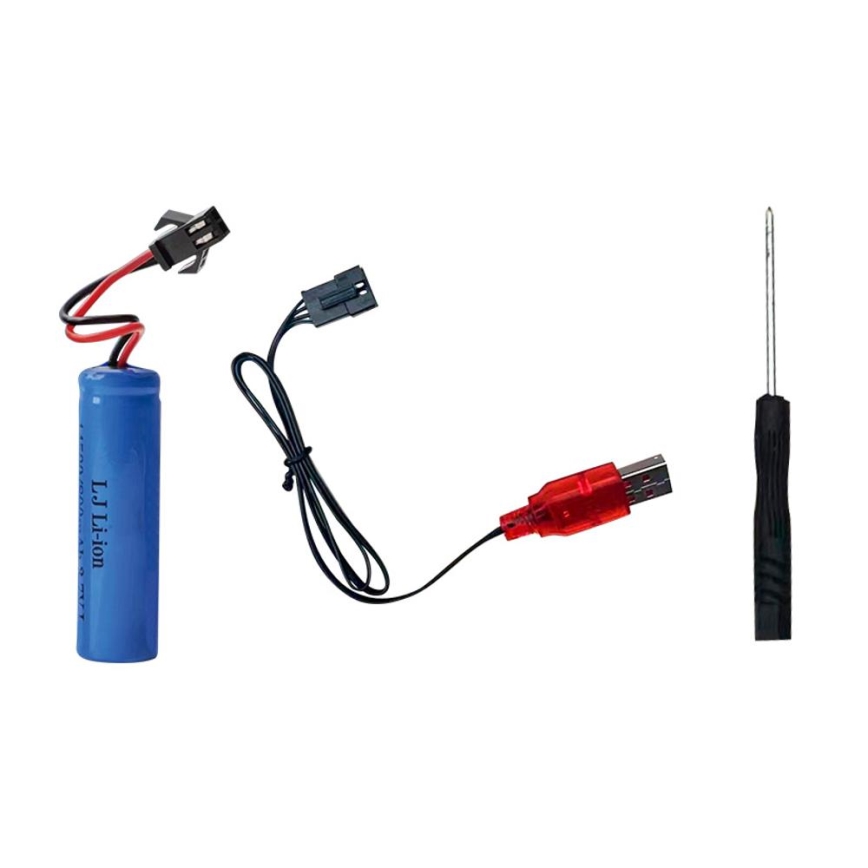 Vodná pištoľ 2v1 WEGU 3,7V/500 mAh