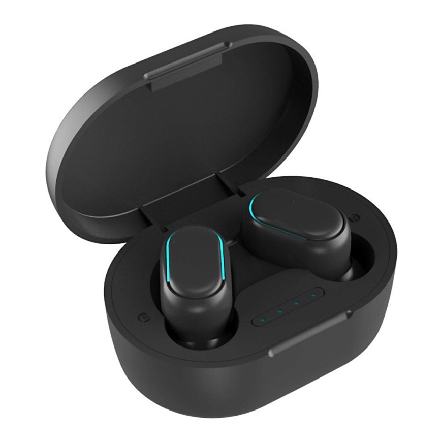 Vodoodolné bezdrôtové slúchadlá Bluetooth 45 mAh čierna