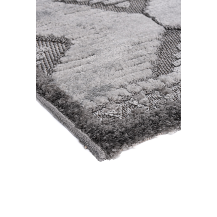 Vonkajší koberec CHIARA 80x150 cm sivý