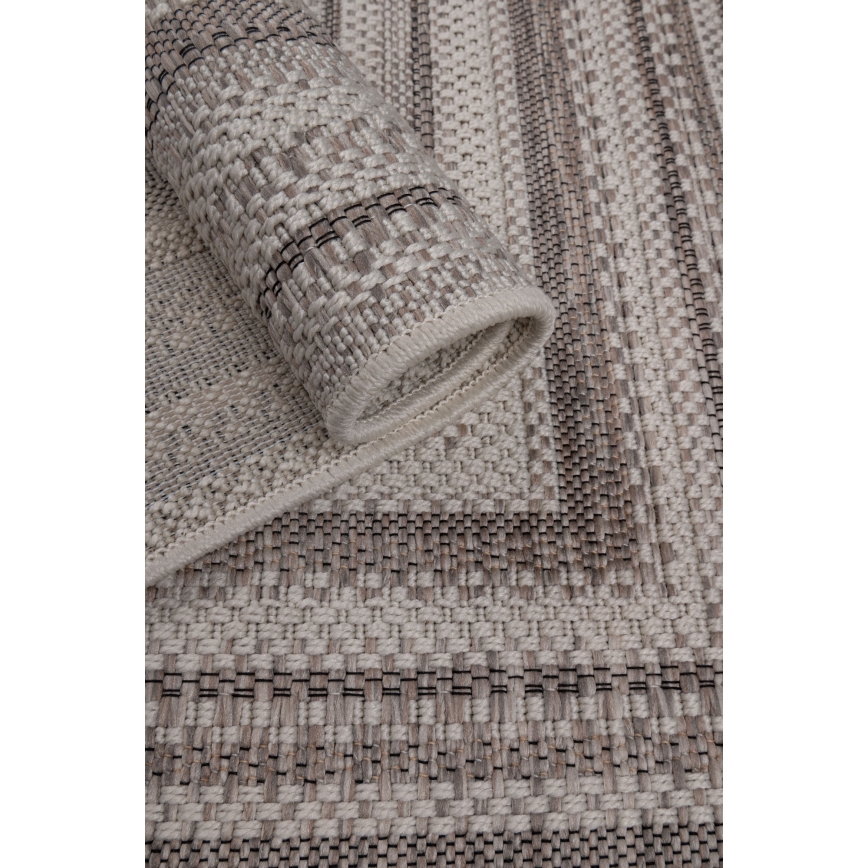 Vonkajší koberec ORIA 120x170 cm šedý