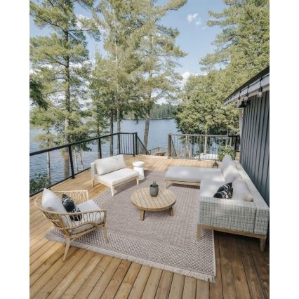 Vonkajší koberec ORIA 70x140 cm béžový