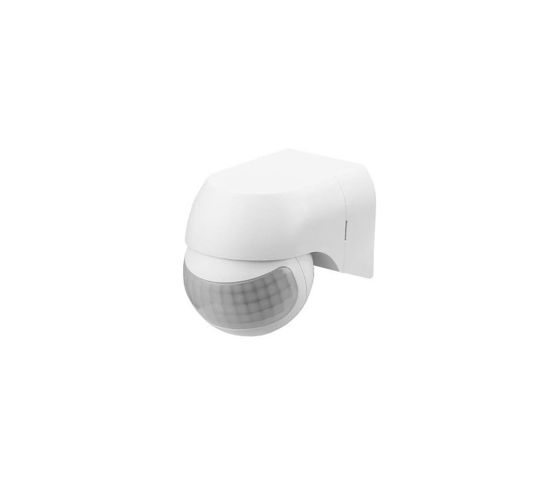 Vonkajší PIR senzor pohybu 180° IP44 biely SL2300/B