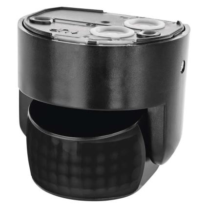 Vonkajší PIR snímač pohybu a súmraku 1200 W/230 V IP65 čierny