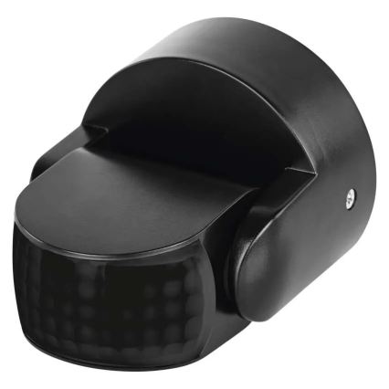 Vonkajší PIR snímač pohybu a súmraku 1200 W/230 V IP65 čierny
