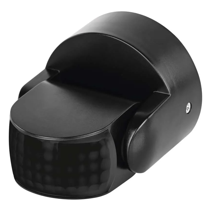 Vonkajší PIR snímač pohybu a súmraku 1200 W/230 V IP65 čierny