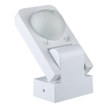 Vonkajší senzor pohybu infračervený 360° 1000W/230V IP65 biela