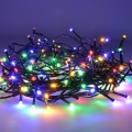 Vonkajší vianočný LED reťazec 100xLED/8 funkcií 13 m IP44 viacfarebný