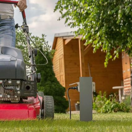 Vonkajší zásuvkový stĺpik SCHUKO 2Z 230V IP44