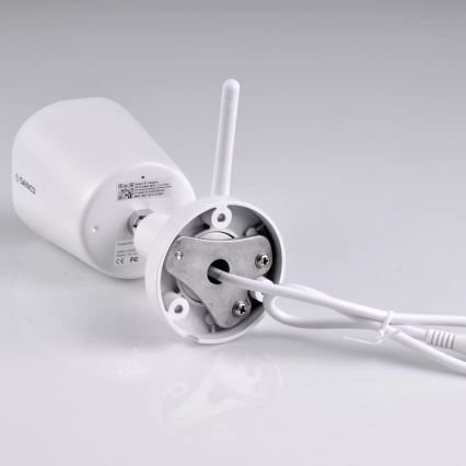 Vonkajšia inteligentná kamera COSMO LED/230V/Wi-Fi Tuya IP66