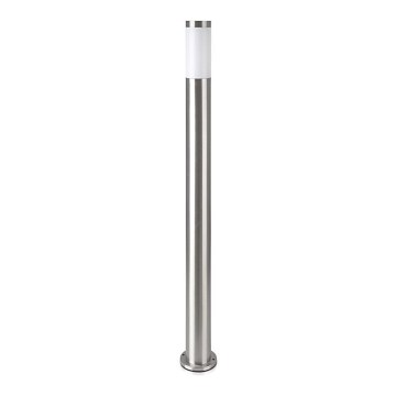 Vonkajšia lampa 1xE27/60W/230V IP44 110cm matný chróm