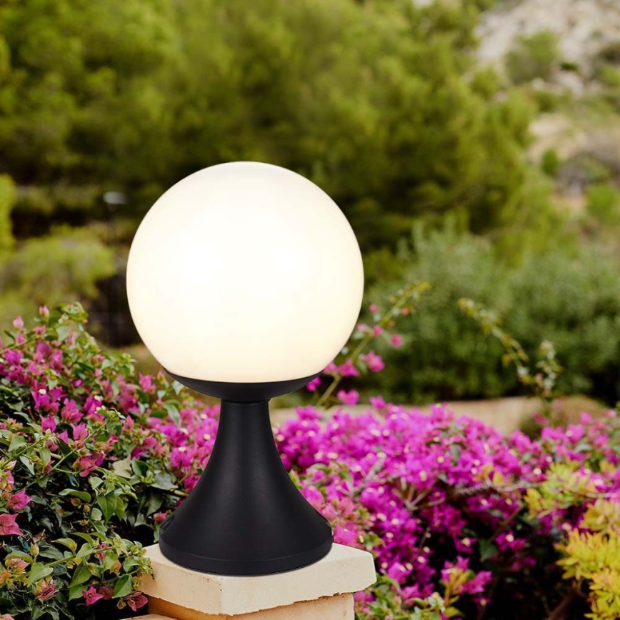 Vonkajšia lampa 1xE27/60W/230V IP44 33 cm čierna