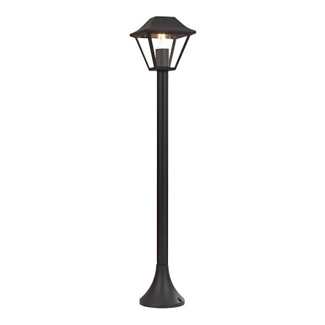 Vonkajšia lampa 1xE27/60W/230V IP44 95 cm čierna