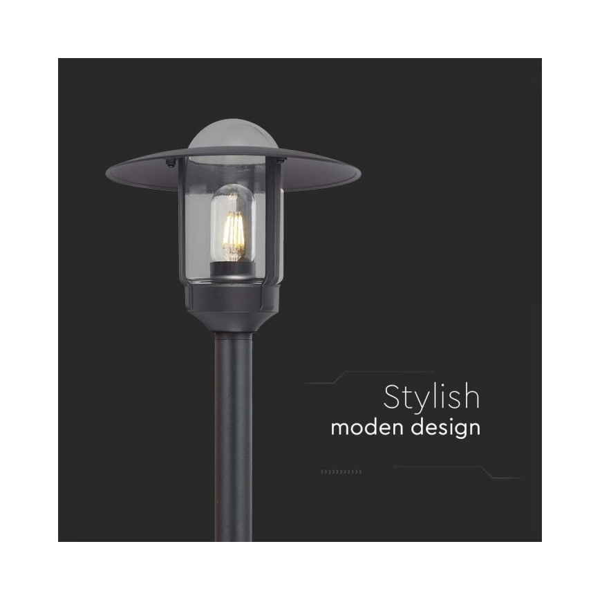 Vonkajšia  lampa 1xE27/60W/230V IP44 čierna
