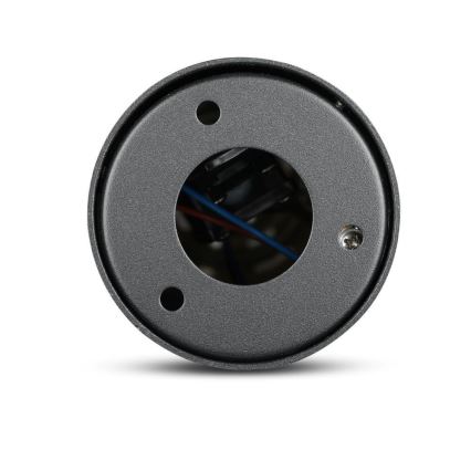 Vonkajšia lampa 1xGU10/35W/230V IP54 80 cm čierna