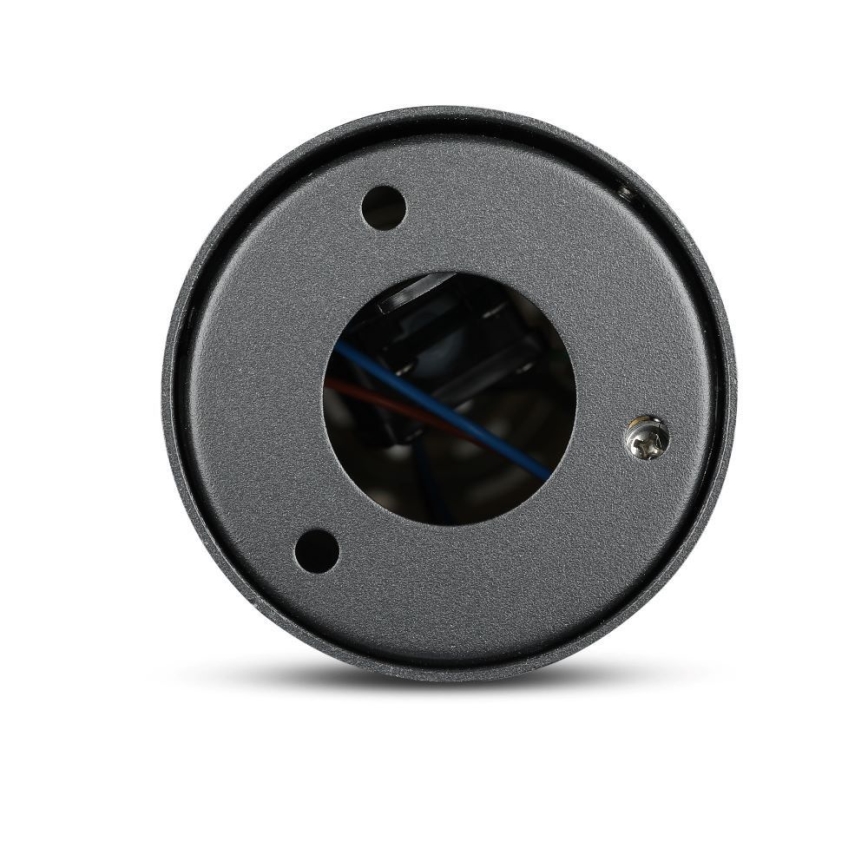 Vonkajšia lampa 1xGU10/35W/230V IP54 80 cm čierna