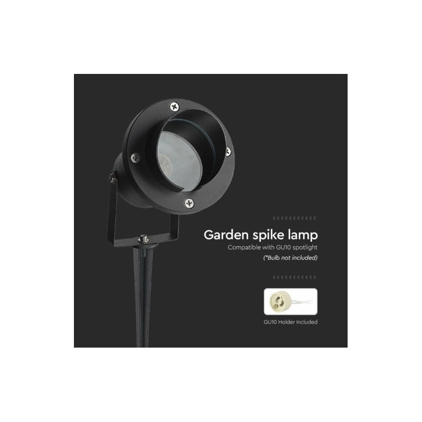 Vonkajšia lampa 1xGU10/35W/230V IP65