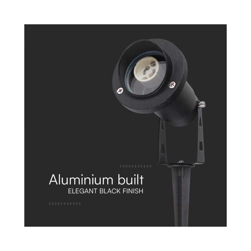 Vonkajšia lampa 1xGU10/35W/230V IP65
