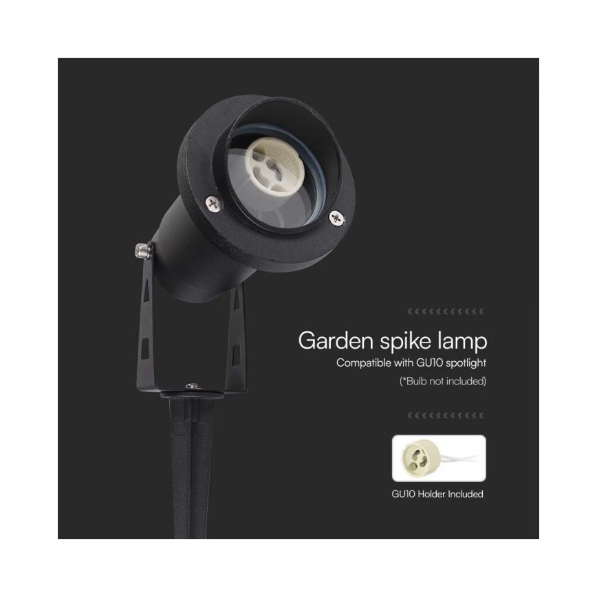 Vonkajšia lampa 1xGU10/35W/230V IP65