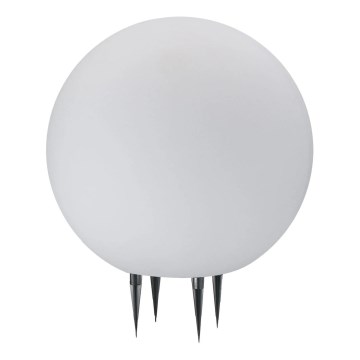 Vonkajšia lampa ARGENTO 1xE27/15W/230V pr. 30 cm IP65 biela
