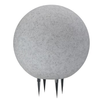 Vonkajšia lampa ARGENTO 1xE27/15W/230V pr. 30 cm IP65 šedá