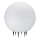 Vonkajšia lampa ARGENTO 1xE27/15W/230V pr. 40 cm IP65 biela