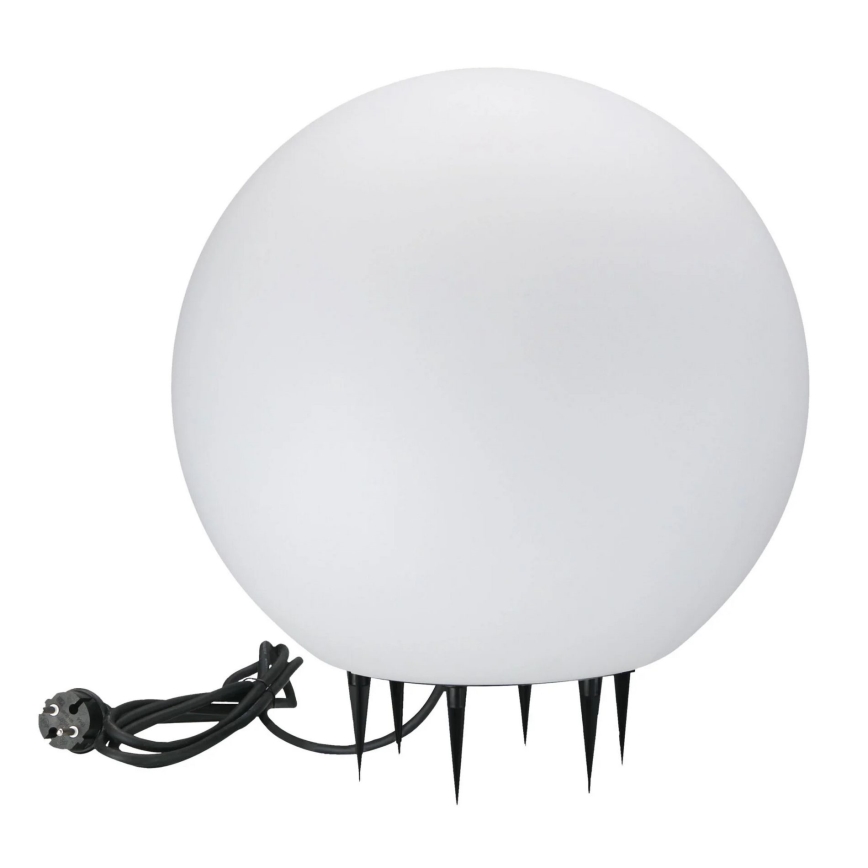 Vonkajšia lampa ARGENTO 1xE27/15W/230V pr. 40 cm IP65 biela