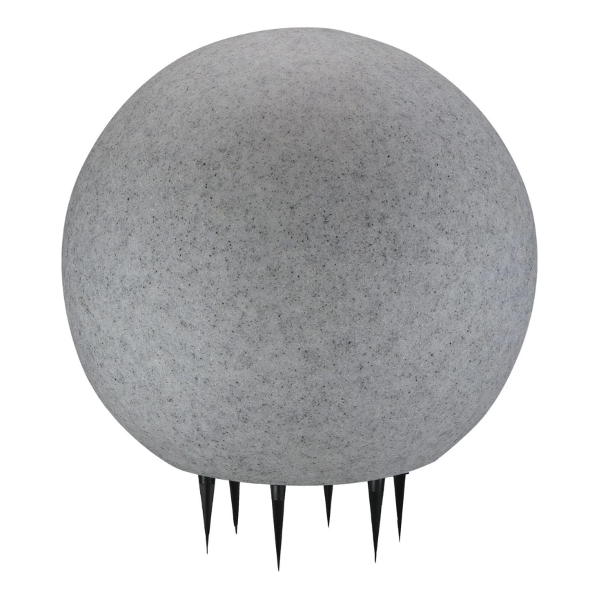 Vonkajšia lampa ARGENTO 1xE27/15W/230V pr. 40 cm IP65 šedá