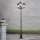 Vonkajšia lampa KENZO 3xE27/100W/230V IP44 bronz/patina