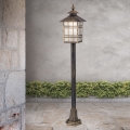 Vonkajšia lampa KIKO 1xE27/11W/230V IP44 bronz/patina