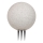 Vonkajšia lampa KULA 1xE27/60W/230V pr. 40 cm IP44 sivá