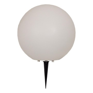 Vonkajšia lampa KULA 1xE27/60W/230V, priemer 35 cm, IP44, biela