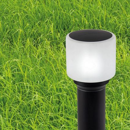 Vonkajšia lampa MADRID 1xE27/12W/230V 40 cm IP44 čierna