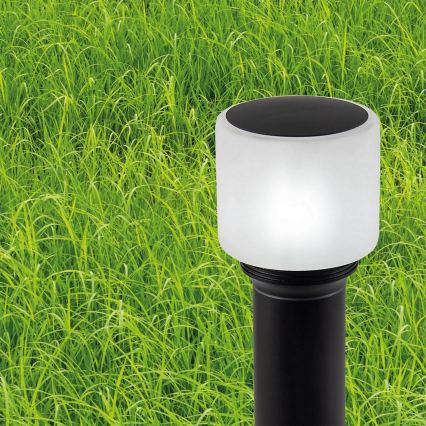 Vonkajšia lampa MADRID 1xE27/12W/230V 80 cm IP44 čierna