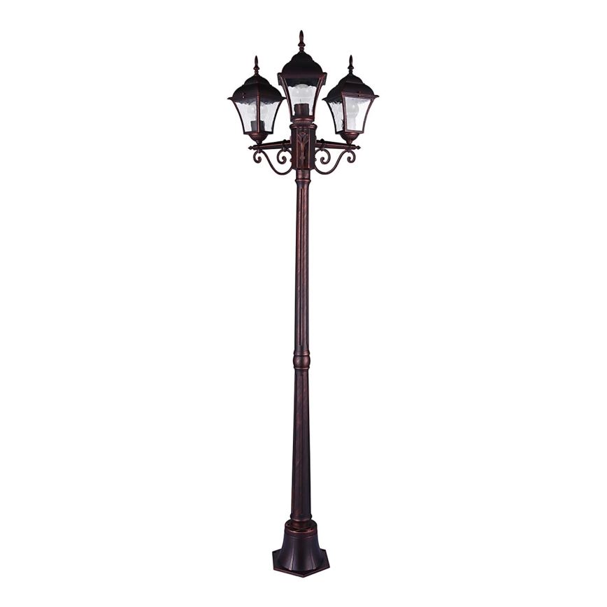 Vonkajšia lampa PARIS 2 3xE27/20W/230V