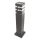 Vonkajšia lampa SANTA 1xE27/60W/230V 50 cm IP54 antracit