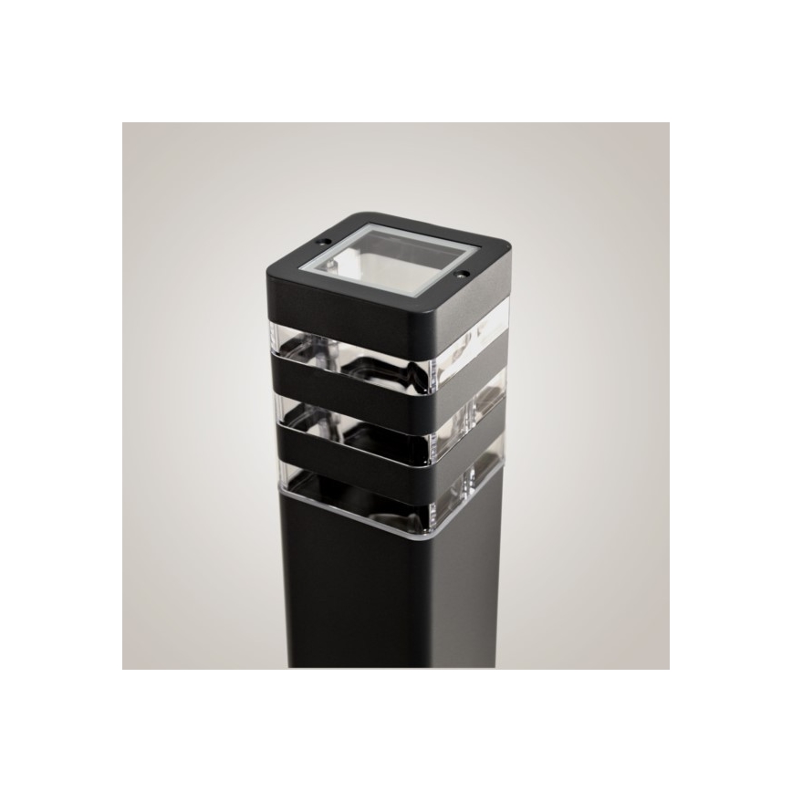 Vonkajšia lampa SANTA 1xE27/60W/230V IP54 79,5 cm antracit