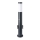 Vonkajšia lampa so senzorom a 2 zásuvkami SCHUKO 1xE27/60W/230V IP44 60cm antracit
