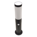 Vonkajšia lampa so senzorom LOPPA 1xE27/60W/230V 45 cm IP44 čierna